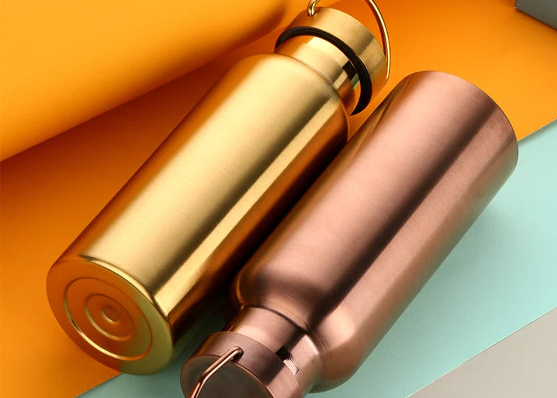 stainless steel luxury water bottle