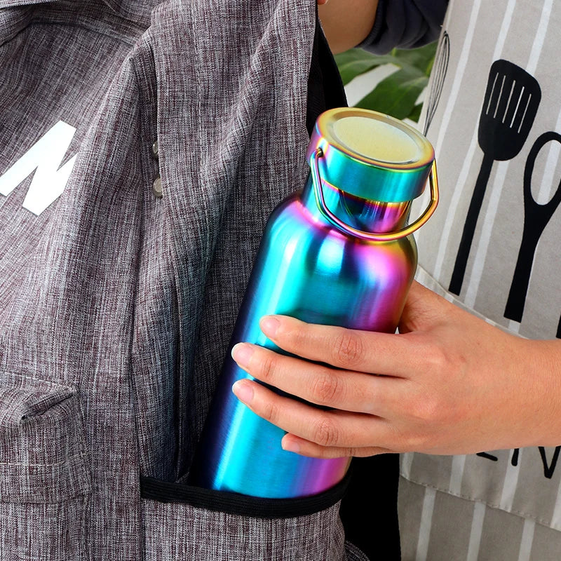 stainless steel luxury water bottle