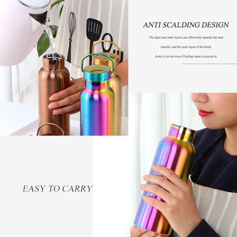 stainless steel luxury water bottle