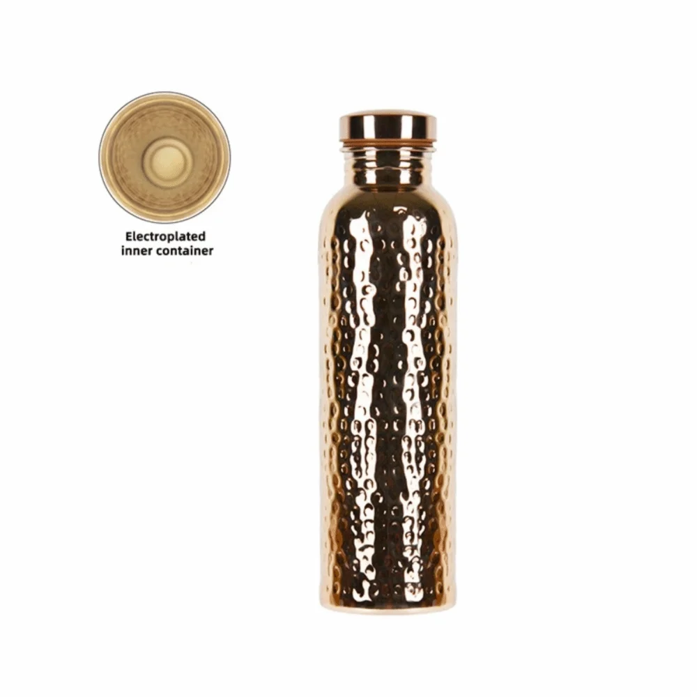 Copper luxury watter bottle
