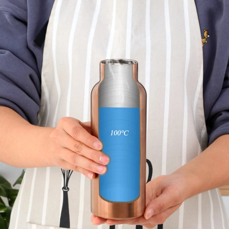 stainless steel luxury water bottle